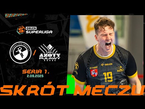 HANDBALL STAL MIELEC - AZOTY PUŁAWY | SKRÓT | 1. SERIA (2025/26)