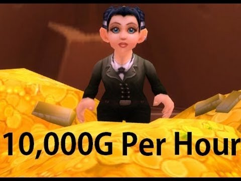 Gold Guide - 10,000 Gold Per Hour - No Professions Required - Patch 5.4