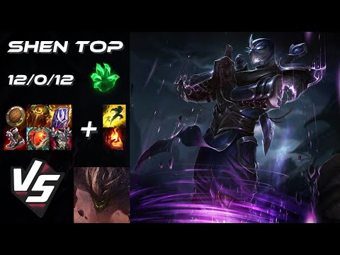 TOP Shen vs Malphite - NA Master Patch 14.10