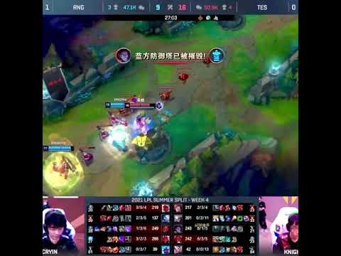 TES Knight Sylas 1 vs 2 😎 | TES vs RNG Game 2