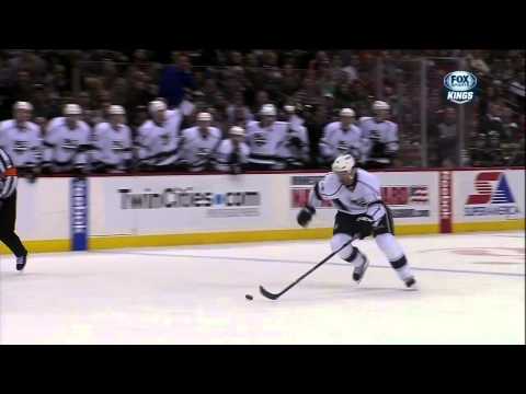 Justin Williams breakaway snipe goal 3-1 Mar 30 2013 LA Kings vs Minnesota Wild NHL Hockey
