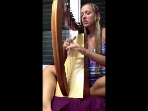 Hallelujah by Leonard Cohen harp cover
