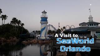 A Visit to SeaWorld Orlando including Kraken and Mako on-ride POV videos