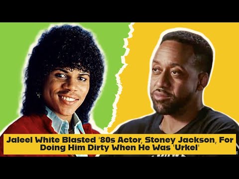 Jaleel White Blasted ‘80s Actor, Stoney Jackson, For Doing Him Dirty When He Was "Urkel"