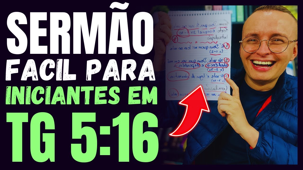 APRENDA A PREGAR EM TIAGO 5:16 [EXPLICAÇÃO + ESBOÇO] | Thalles Villas