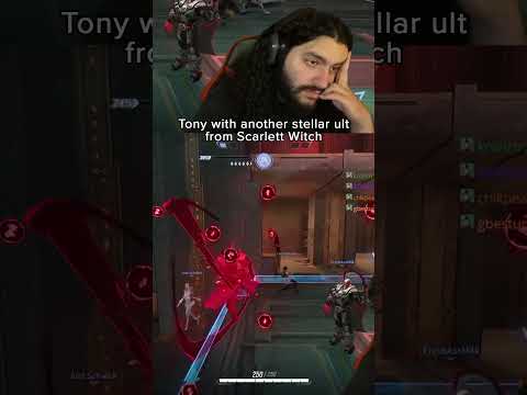 Tony with another stellar ult from Scarlett Witch