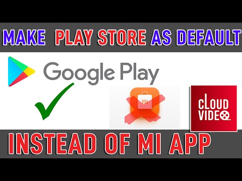 How to set google play store as default | MI Phones & Poco f1
