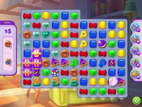 Homescapes level 9891 hard