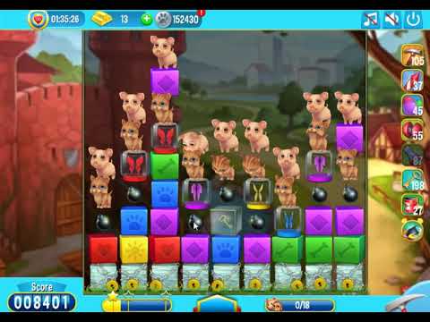 Pet Rescue Saga level 2800 no boosters ►TOBIAS DEAMON◄