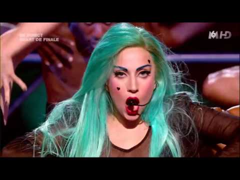 Lady GaGa - The Edge Of Glory & Judas (X Factor France 2011)