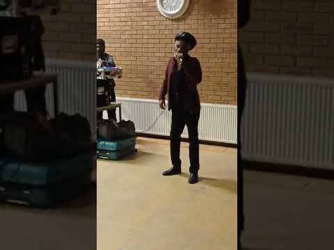 Devon Morgan introducing Little Roy