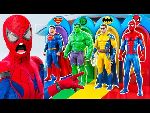 Spider-Man: Into The Spider-Verse (2025) | Fake vs Real Superheroes! Become a Superhero in 24 Hours!