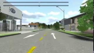 preview picture of video 'Unity3D Car Simulator Envigado'