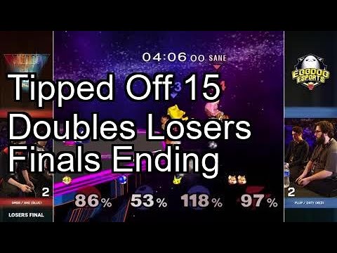 Tipped Off 15 Doubles Losers Finals Ending (mang0) | Daily Dose of Super Smash Bros. Melee