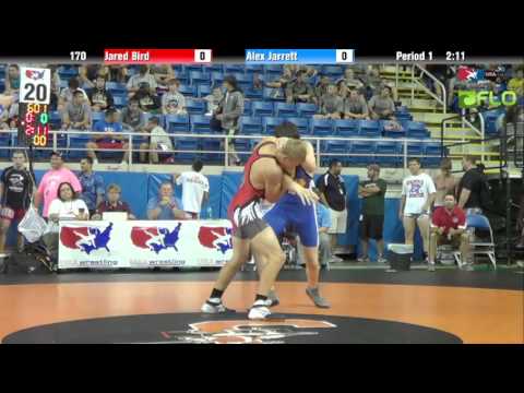 Cadet 170 - Jared Bird (Idaho) vs. Alex Jarrett (Wisconsin)