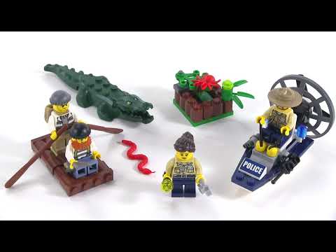 🔄 LEGO City 2015 Swamp Police Starter Set review! 60066 re upload