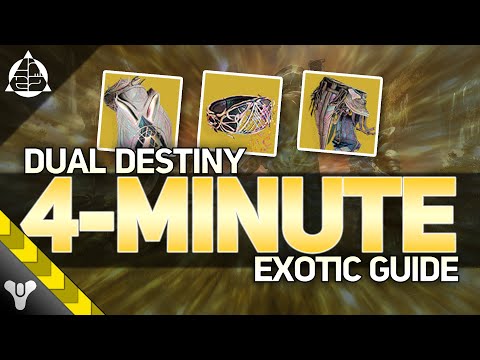 DUAL DESTINY GUIDE // 4-Minute Exotic Class Item Walkthrough #destiny2 #walkthrough