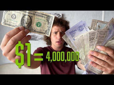 Cambiando $1 a DINERO VENEZOLANO | La complicada economía de Venezuela