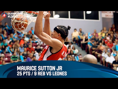 Maurice Sutton Jr - 25 PTS / 9 REB vs Leones - Grupo D - DIRECTV Liga de las Americas 2017