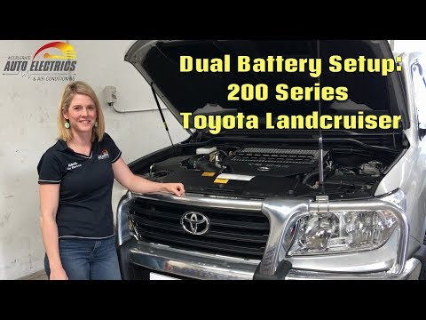 Toyota Landcruiser 200 Series Dual Battery Setup | Accelerate Auto Electrics & Air Conditioning