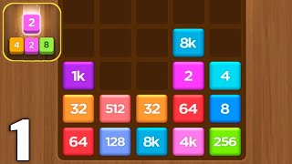 Merge Block Puzzle - Gameplay Walkthrough Part 1 All Levels (Android & iOS)