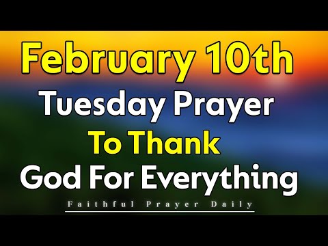 Thank you God for the seen and unseen blessings | Daily Morning Prayer To Thank God For Everything