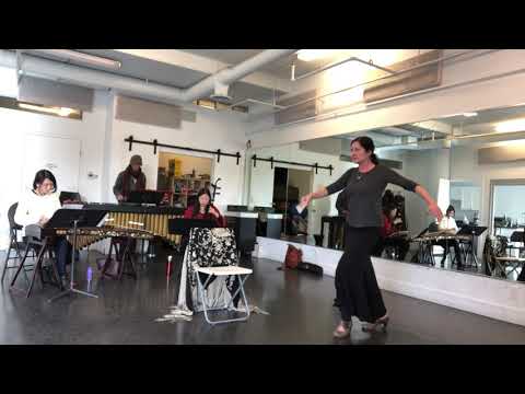 Orchid Ensemble & Michelle Harding Nov 1 2019 rehearsal