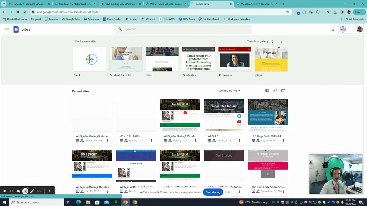 Capstone ePortfolio Build Tutorial 1