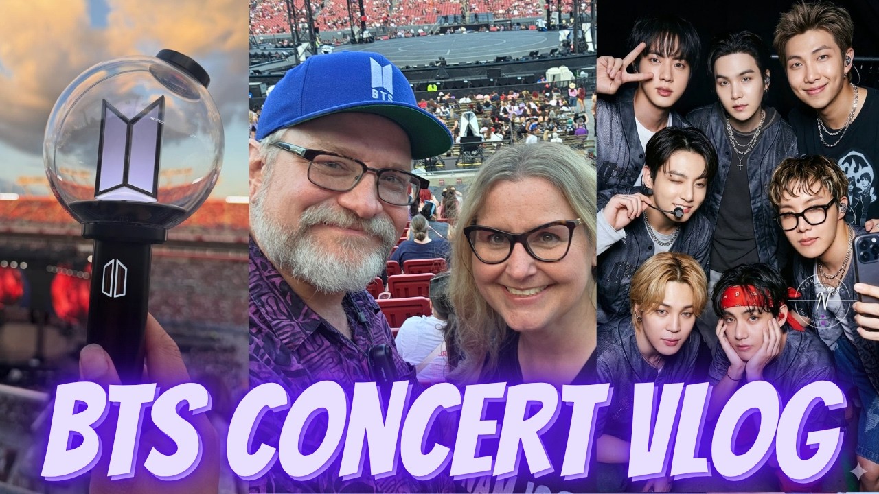 何百キロ走って「BTS テンパ公演」を生観戦したアメリカの老夫婦の「コンサート・ロードトリップVlog」フル映像！