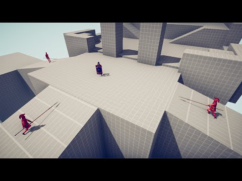 THREE SARISSA vs EVERY UNIT ►Totally Accurate Battle Simulator | TABS