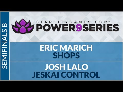 SCGCON - Power 9 Series - Semifinals b - Eric Marich vs Josh Lalo [Vintage]