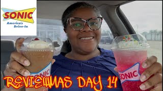 REVIEWMAS DAY 14: SONIC 🆕 THE PARIS & THE NICOLE DRINK REVIEW #thereviewqueen