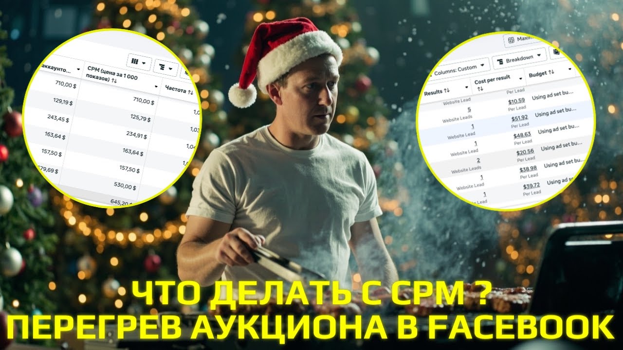 Что делать когда аукцион в Facebook перегрет перед новогодними праздниками? | ttsho