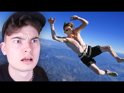 Skydiving Without A Parachute!