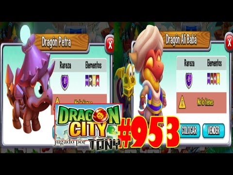Dragon City "Capítulo 953 - El Dragón Petra y Dragón Alí Babá" por Tony