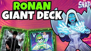 Disrupt The Meta With Supergiant and Ronan - Marvel Snap Gameplay