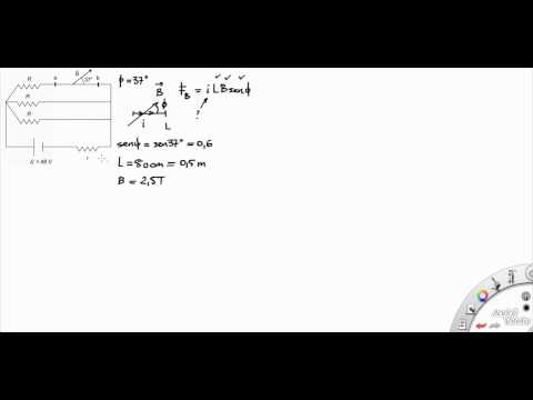 Força Magnética - Exemplo 1 - UFPE 2011.2 - Problema 15