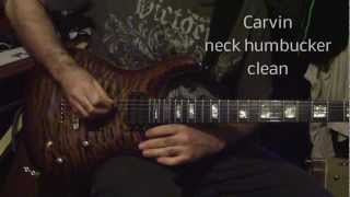 Video thumbnail for Carvin CT6 vs PRS Custom 24 Artist Package, Egnater Rebel 30 amplifier. by Invisible Gate