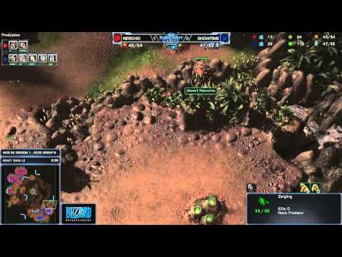 Nerchio vs Showtime Starcraft 2 WCS Europe Premiere RO32 2014 Season 1 Group B Set 5