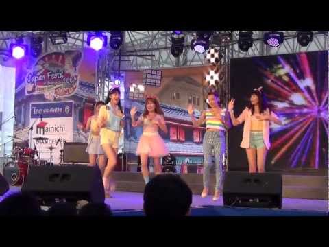 120826 Crystal Quartz cover KARA @Japan Festa in Bangkok 2012 by Mainichi