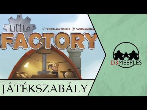 JÁTÉKSZABÁLY: LITTLE FACTORY - d3meeples