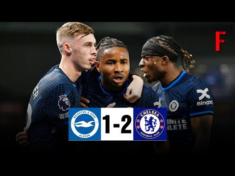 Brighton vs Chelsea (1-2) Highlights: Palmer, Nkunku Goals