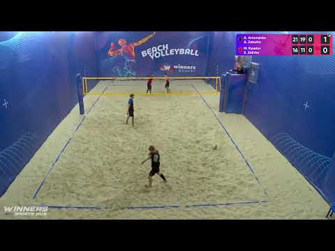 08:45 A. Antonenko / A. Zabuha - M. Kyselov / S. Zalizko 12.08.2022 | Winners Beach Volleyball