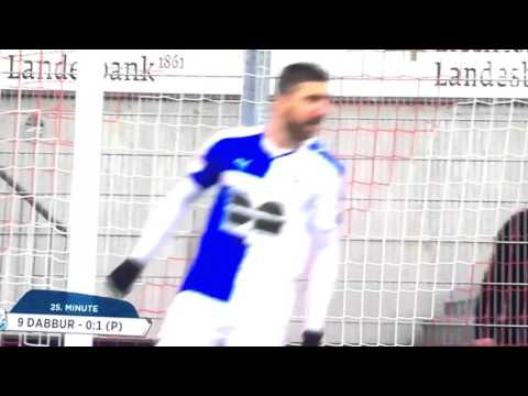 FC Vaduz vs GCZ 1-1 - Goal Dabbur - 28/2/16 - RSL