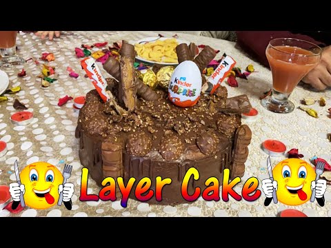 , title : 'Layer Cake 2021 لاير كيك أو طورطة بكريمة سهلة وكاناج رائع خطوة بخطوة'
