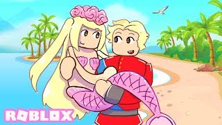 The Prince and The Mermaid Sneaked Out To Go On A Date... | Roblox Royale High Roleplay