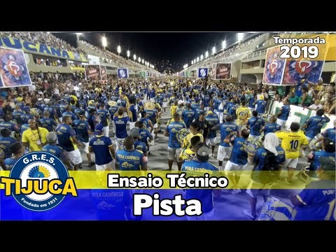 Unidos da Tijuca 2019 - Bateria no ensaio técnico (Pista) - Apoteose ao vivo