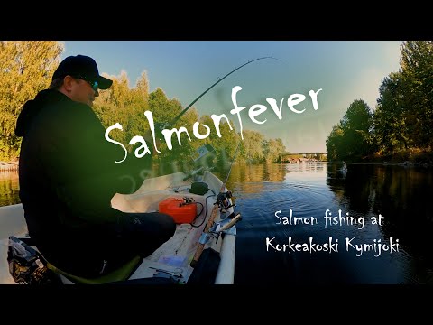 [EngSub] Lohen Soutukalastusta Kymijoen Korkeakoskella - Salmon Boat fishing Korkeakoski, Kymi river