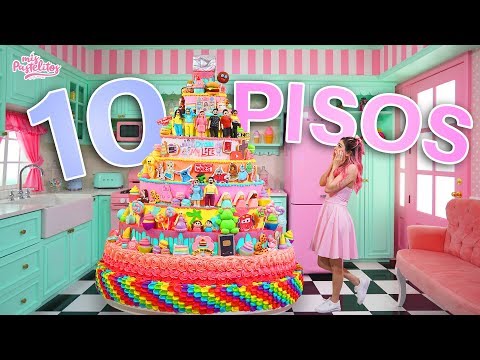 GIGANTESCO PASTEL DE 10 PISOS | ESHPESHIAL 10 MILLONES | MIS PASTELITOS