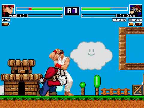 SS Ryu MUGEN #1 - Super Mario